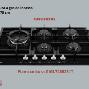 Piano cottura a gas