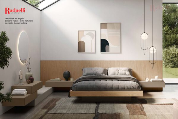 Letto-Plan-ad-angolo-con-contenitore in legno