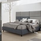 Letti matrimoniali 8 Letto matrimoniale sommier con boiserie