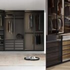 Armadi battenti 6 armadio vetro fumé