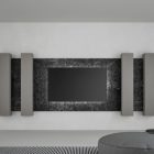 Pareti Tv 3 parete tv con boiserie