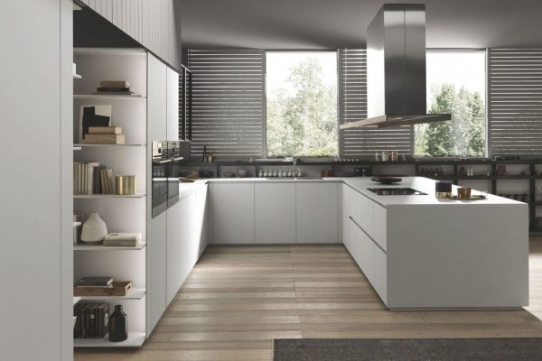 cucine angolare laccata