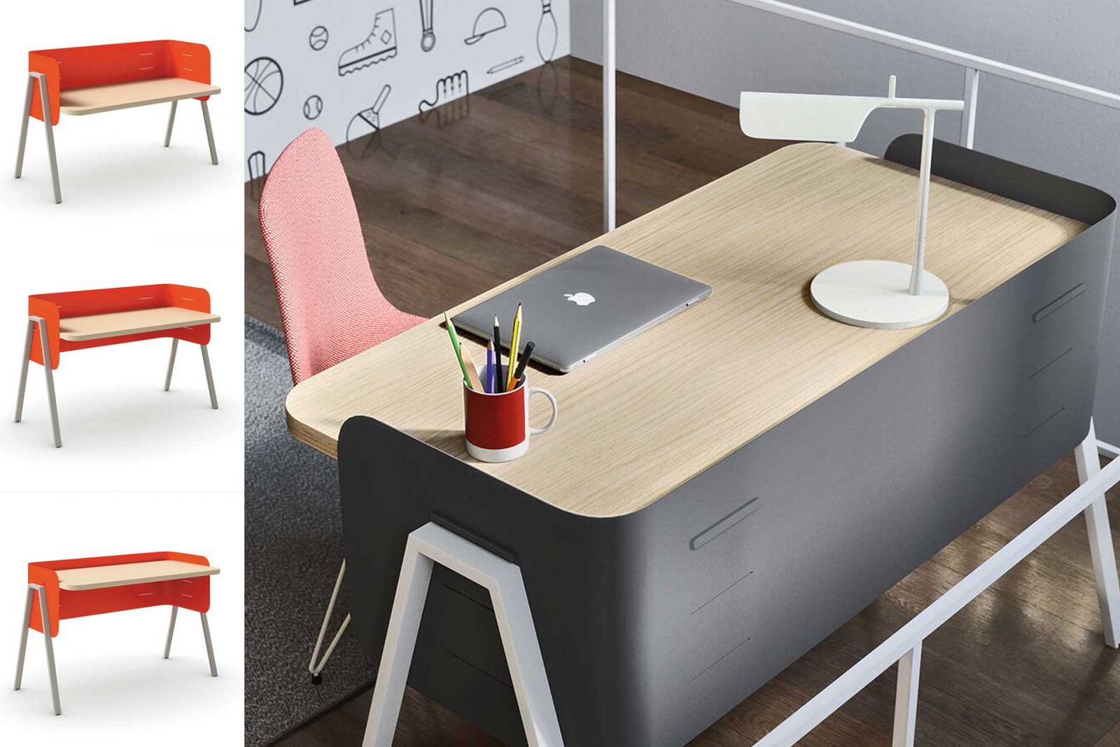 scrivania ergonomica