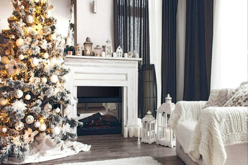 casa in ordine a natale