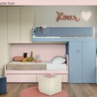 cameretta soppalco con gradini