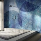 carta da parati doccia