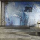 carta da parati idrorepellente per bagno