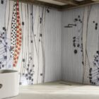 carta da parati per interno doccia