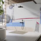 carta da parati waterproof bagno