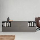 madia bifacciale con vani a giorno