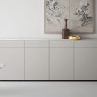 madia a terra con cassetti