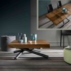 tavolo alzabile e allungabile