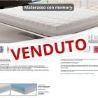 Materasso in Memory e Poliuretano Simam 2 Materasso con memory dimensioni 160 x 200