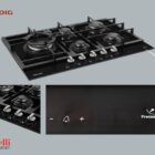 Piano cottura gas Grundig 4 Piano cottura a gas Grundig