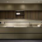 Cucine lineari Fenix NTM 4 Cucina Lineare Arrital in Fenix