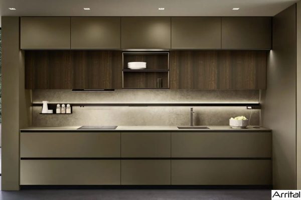 Cucina Lineare Arrital in Fenix