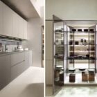 Cucine lineari Fenix NTM 5 Cucina Materika Lineare in Fenix