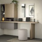 Home office 17 Home office con piano in appoggio
