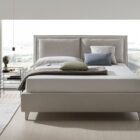 Letti matrimoniali contenitore tessile