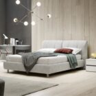 Letto matrimoniale Belleville con contenitore a terra