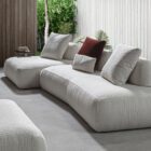divano con chaise longue 3 posti