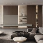 Living 3 porta-tv-soggiorno-boiserie