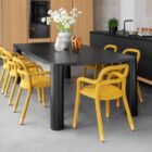 Sedie con braccioli 2 Sedia con braccioli colorata