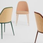 Sedie senza braccioli imbottita