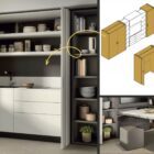 Utili pratici e salvaspazio 10 cucina salvaspazio a scomparsa