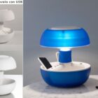 Utili pratici e salvaspazio 14 lampada da tavolo con ricarica usb