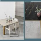 Tavoli quadrati 7 tavolo quadrato angoli arrotondati