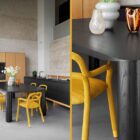 tavolo rettangolare legno scuro