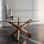 Tavoli rotondi 12 tavolo rotondo gambe incrociate