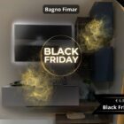 Bagno di design con specchiera retro illuminata