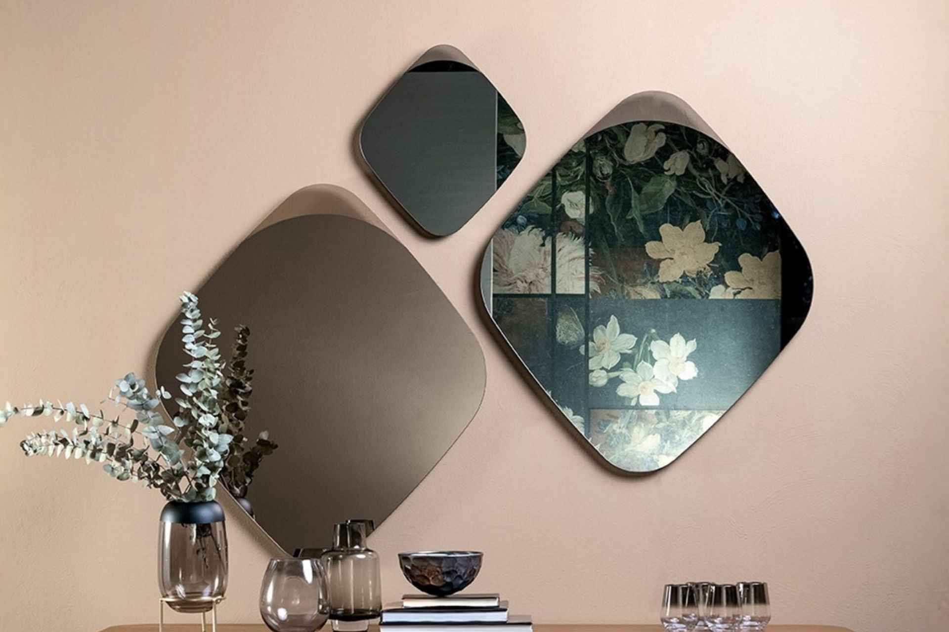 Specchio Python Tonin Casa piccolo Specchio Python Tonin piccolo