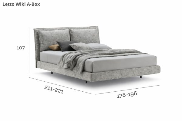 wiki a-box (1) letto matrimoniale sospeso con contenitore