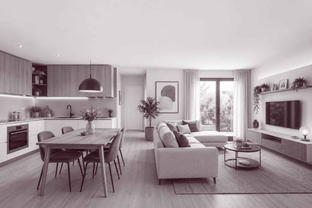 Come arredare un open space cucina e soggiorno